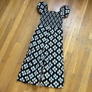 Lightweight Wide Leg Romper